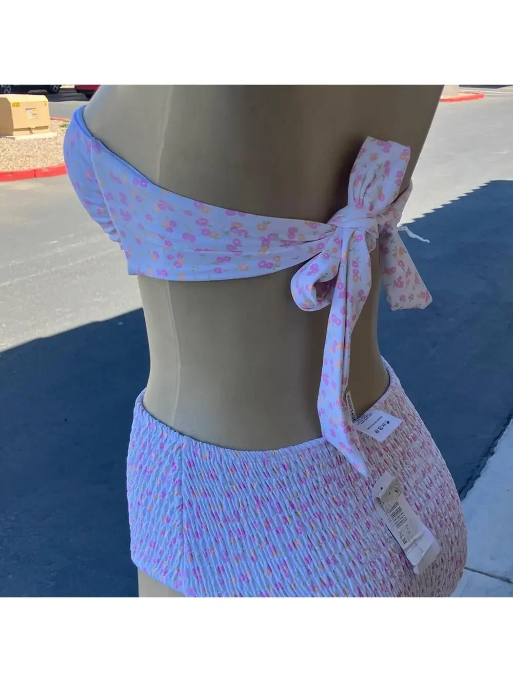 Charlie Holiday Cabo Bandeau Bikini Top and Bottom